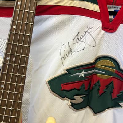 Rick Savage's, Def Leppard Washburn XB925 "St. George's Cross"5-String Bass Guitar PLUS Signed Touring Collection. Iconic! (#RS 5019) image 24