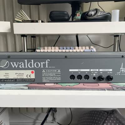 Waldorf Pulse+ Rackmount Synthesizer 1997 - Blue image 2