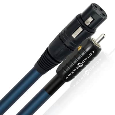 Wireworld OASIS 8 Interconnect Cable / 2 XLR to RCA - Like New! image 2