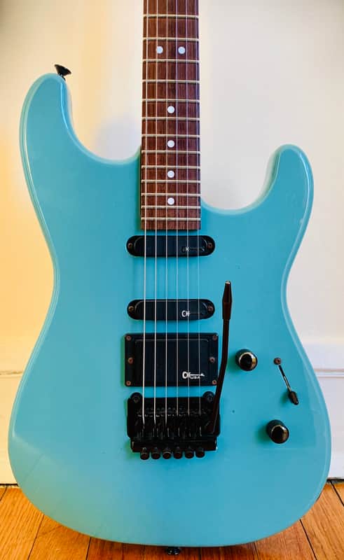Charvel  Charvette 1980s Teal image 1