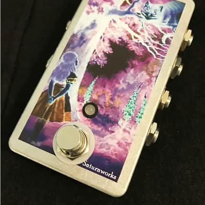 Saturnworks Stereo A/B Box Guitar Switch Pedal with LED + Neutrik Jacks - Handcrafted in California image 2