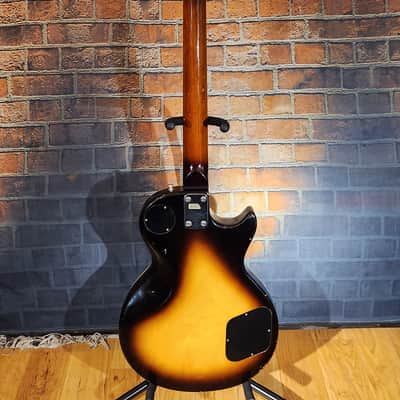 Vintage 1980s Hondo HL737 Singlecut LEFTY Sunburst image 18
