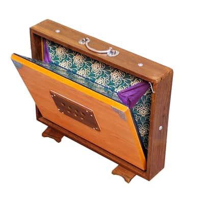 SHRUTI BOX~BIG SIZE (16" X 12" X 3")~13 NOTES~440Hz~MANTRA~CHANT~YOGA~WITH BAG image 12