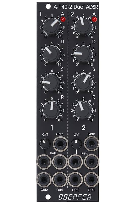 Doepfer A-140-2v Dual ADSR eurorack module, vintage edition image 1