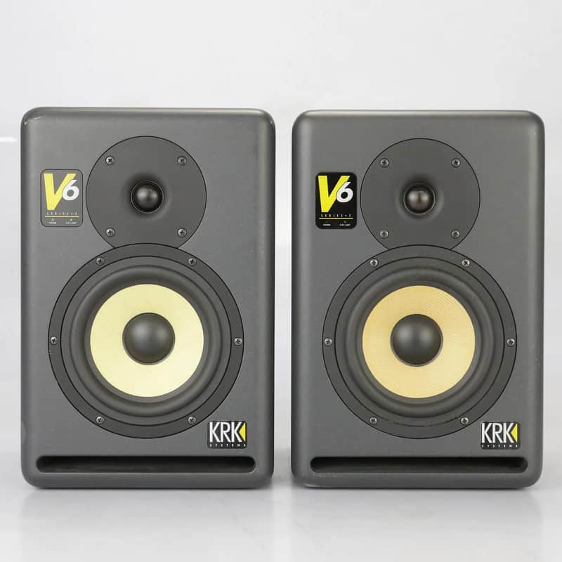 KRK V6 V Series 2-Way 6.5" Active Studio Monitors (Pair) image 1