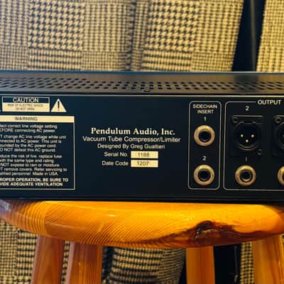 Pendulum Audio OCL-2 2-Channel Tube Electro-Optical Compressor / Limiter 2010s - Blue image 2