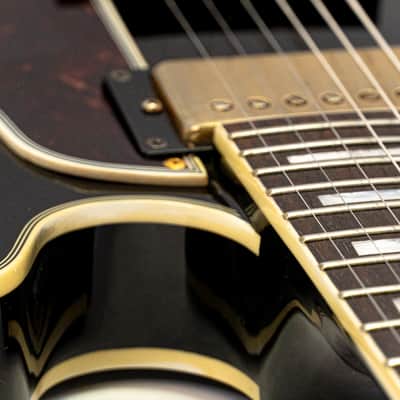 1999 Epiphone B.B. King Lucille Semi-Hollowbody – Black – Hardshell Case image 9
