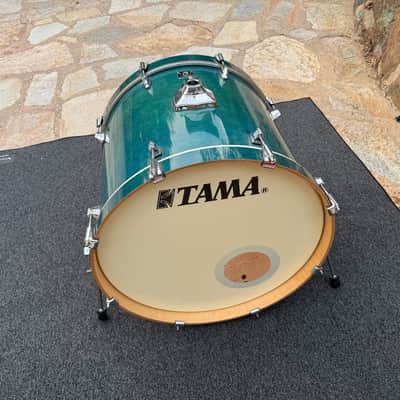 Tama Superstar Classic Aqua 22x18 Bass Drum - Maple Shell image 2