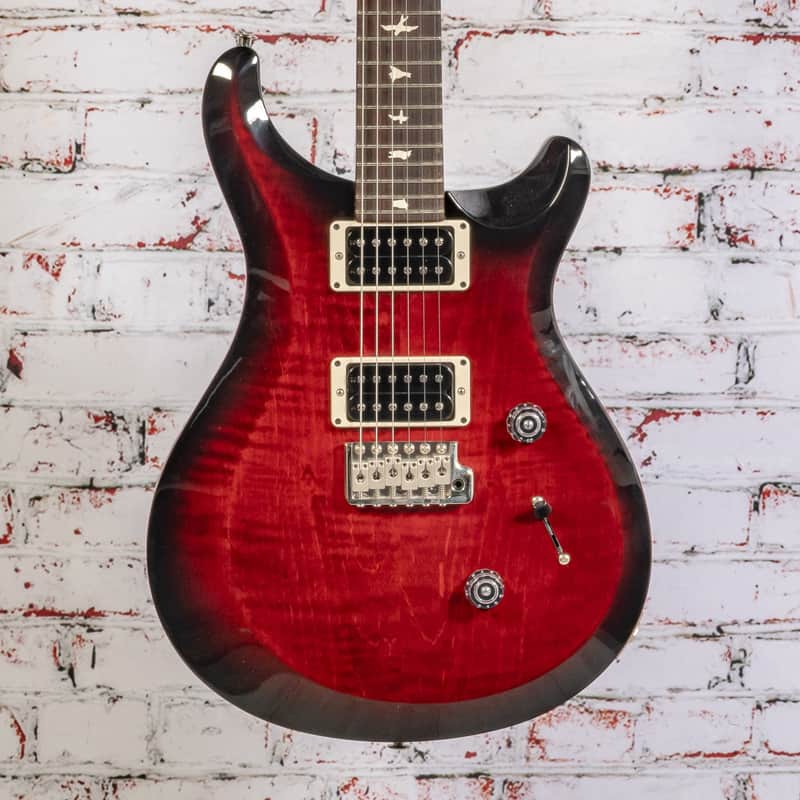 Mint PRS - Paul Reed Smith S2 Custom 24 - Electric Guitar - Fire Red Smokeburst - w/ Gigbag x4464 image 1