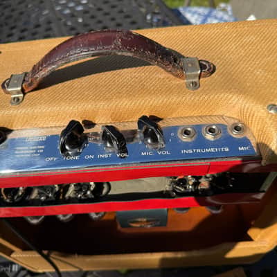 Fender 5a3 Deluxe. 1949 - Original Tweed image 14