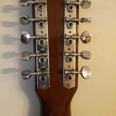 Vintage Takamine F-385,  12 String Acoustic, MIJ, 1974, Natural image 6