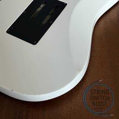 Ibanez RG350 DX Guitar, White, 2007, WIZZARD II NECK image 6