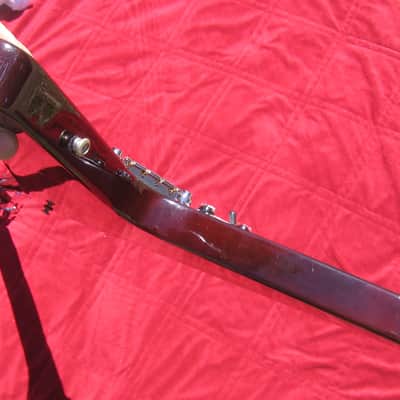 Gibson Epiphone FLYING V BASS guitar 1998 BROWN one off custom factory color, 51st & ONLY ONE made! image 12