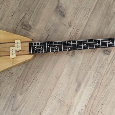 Kay Flying V bass 1980s - natural image 6
