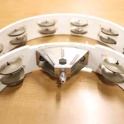 RhythmTech DST White Mountable Tambourine image 5
