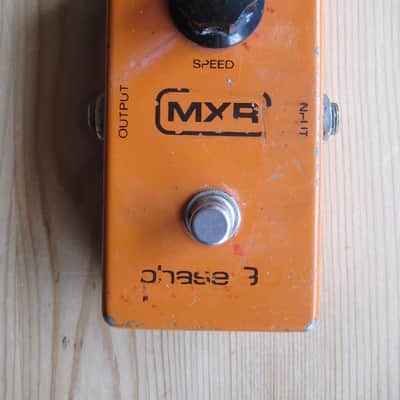 vintage block logo Phase 90 MXR made in 1979...needs back effects pedal for guitar image 1