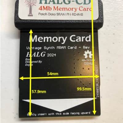 ROLAND 4Mb Memory Card 16 x M256E image 2