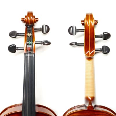 4/4 Handmade Professional Violin Outfit, European Maple & Spruce ,Rich Tone image 6
