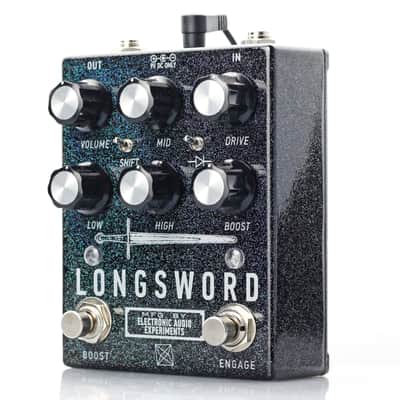 New Electronic Audio Experiments Longsword V4.6 Overdrive Guitar Effects Pedal image 2
