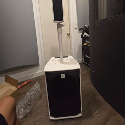 RCF EVOX JMIX8 Portable Active Line Array PA System 2010s - White image 3
