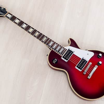 1984 Greco Mint Collection John Sykes Metallic Red Burst, 100% Original w/ Screamin PAFs, Japan Fujigen image 11