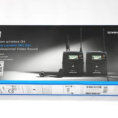 Sennheiser EW 112P G4 Camera-Mount Omnidirectional Lavalier Microphone System (A1-Band: 470-516 MHz) 2010s - Black image 1