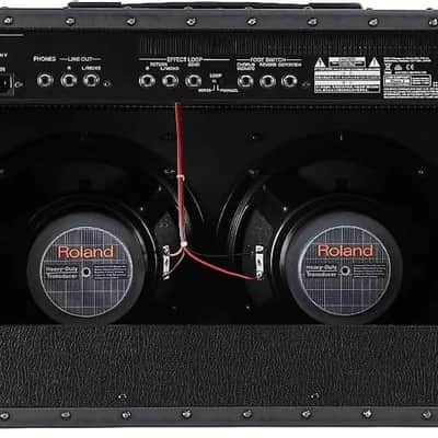 Roland JC-40 Jazz Chorus 2-Channel 40-Watt 2x10" Guitar Combo 2014 - Present - Black image 3