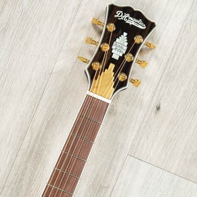 D'Angelico DAEOMXTVSBGP Excel Tammany XT Acoustic Electric Guitar, Vintage Burst image 9
