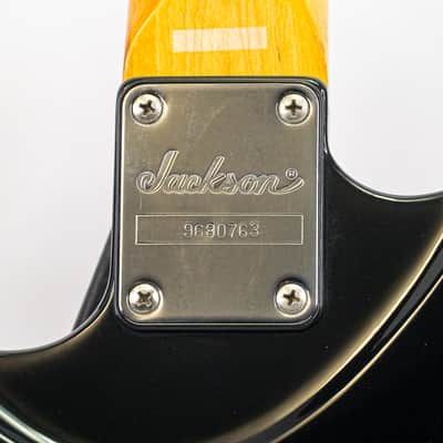 1996 Jackson DK2 Pro Dinky Electric Guitar – Hot Rod Flames, Floyd Rose, Gigbag image 9