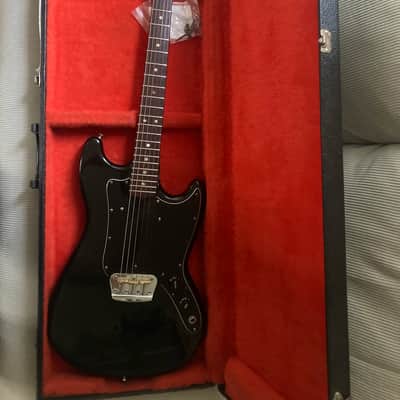 Fender Musicmaster with Rosewood Fretboard 1977 - 1980 - Black image 3