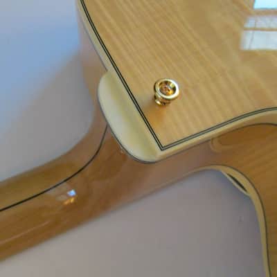 2000 D'Angelico NYL-2 Vestax 17" Archtop Natural H. Shiino Signed Label NEAR MINT! image 14