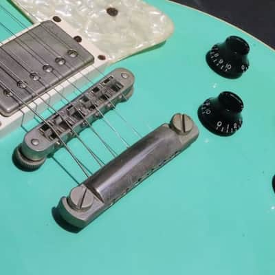 Gibson Custom shop Lespaul Catalina 1998 Cascade Green image 5