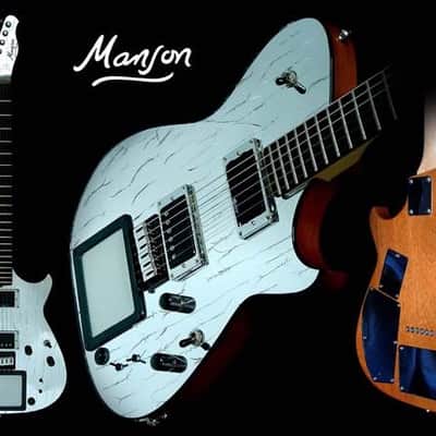 Handmade Custom Matt Bellamy Muse M1d1 Mirror Manson Guitar Replica preloaded W/ X Y Midi pad and Veyz Sustainer 3 mode sustainer features | Free Name Decal On Headstock | DHL Express Included | image 18