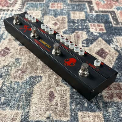 SONICAKE Sonicbar Black Hammer Combined Stage Effects Delay Chorus Distortion Boost Guitar Multi Effect Pedal! image 3
