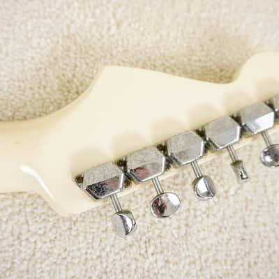 1985 Tokai Super Edition SD-40 HSS Stratocaster MIJ Olympic White image 18