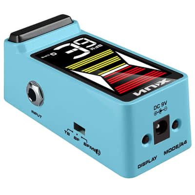 Nu-X Flow Tune Guitar Tuner Pedal - NTU-3 mkII Blue image 5