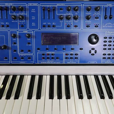 Oberheim OB-12 with custom tilting wood case image 16
