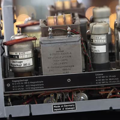 Klangfilm V073 Tube Preamp Magnetic Sound Reproduction Amplifier Pair image 7