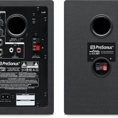 Presonus Eris E3.5BT - Bluetooth Home Stidio Nearfield and Computer monitor set image 4
