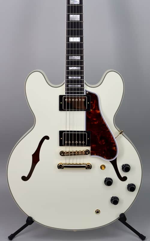 Epiphone Inspired by Gibson Custom '59 ES-355 Classic White image 1