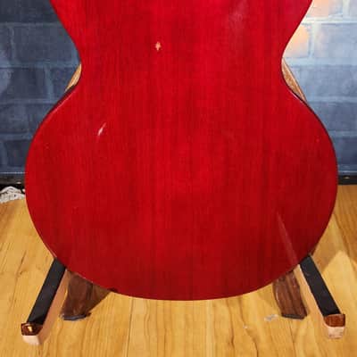 Dean Del Sol Semi-Hollow Cherry Red image 18