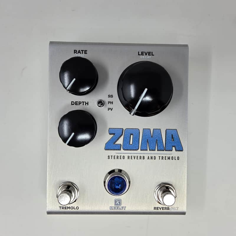 B-Stock - Keeley Zoma Stereo Reverb / Tremolo Pedal image 1