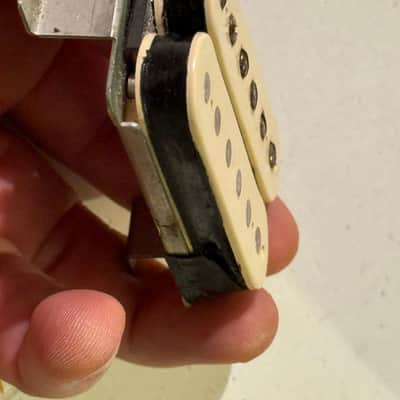 Gibson PAF humbucker pickup 1959 - Double white image 12