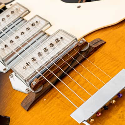 1960s Kay Swingmaster K763 Vintage Hollowbody Guitar w/ Kleenex Box Pickups, Case image 8