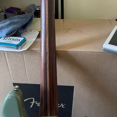 Fender Jazz Bass Left Handed 2021 Antique Olive NWT image 6