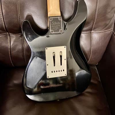 Schecter C-1 with Rosewood Fretboard 2000 - See-Thru Black Satin image 7