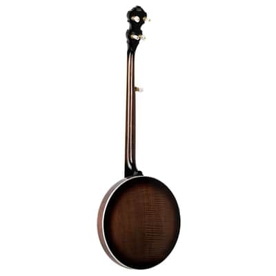 Ortega Falcon Series 5-String Flamed Maple Resonator Banjo w/ Bag image 5