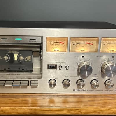 Pioneer CT-F700 mid 80's? - Black matt / polished alumium image 3