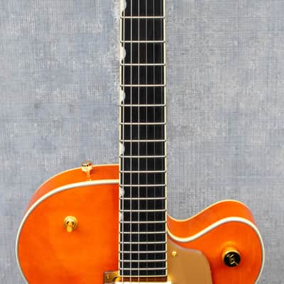 Gretsch Synchromatic Nashville Hollow Body Single-Cut with Bigsby 50's Orange Stain image 7