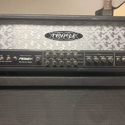 Peavey Triple XXX Ultra Tube Series 120-Watt Guitar Head 2000s - Black with Metal Front image 1